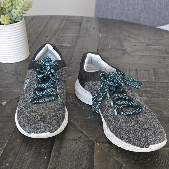 Align Women's Grey and Teal Athletic Nursing Shoes 7.5 - Picture 3 of 7